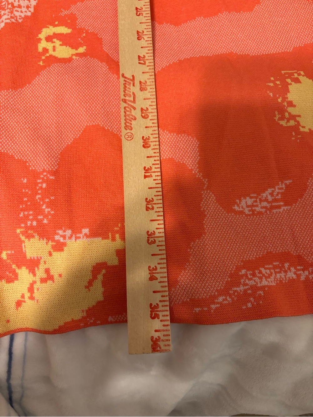Ming Wang Medium Coral Floral Knit Shift Dress Short Sleeve Career Cocktail - Picture 5 of 8